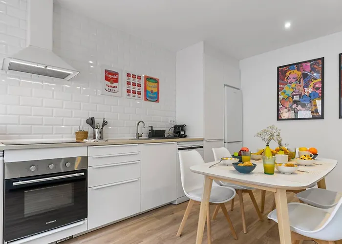 Apartament Andy Warhol Con Terraza Gijón